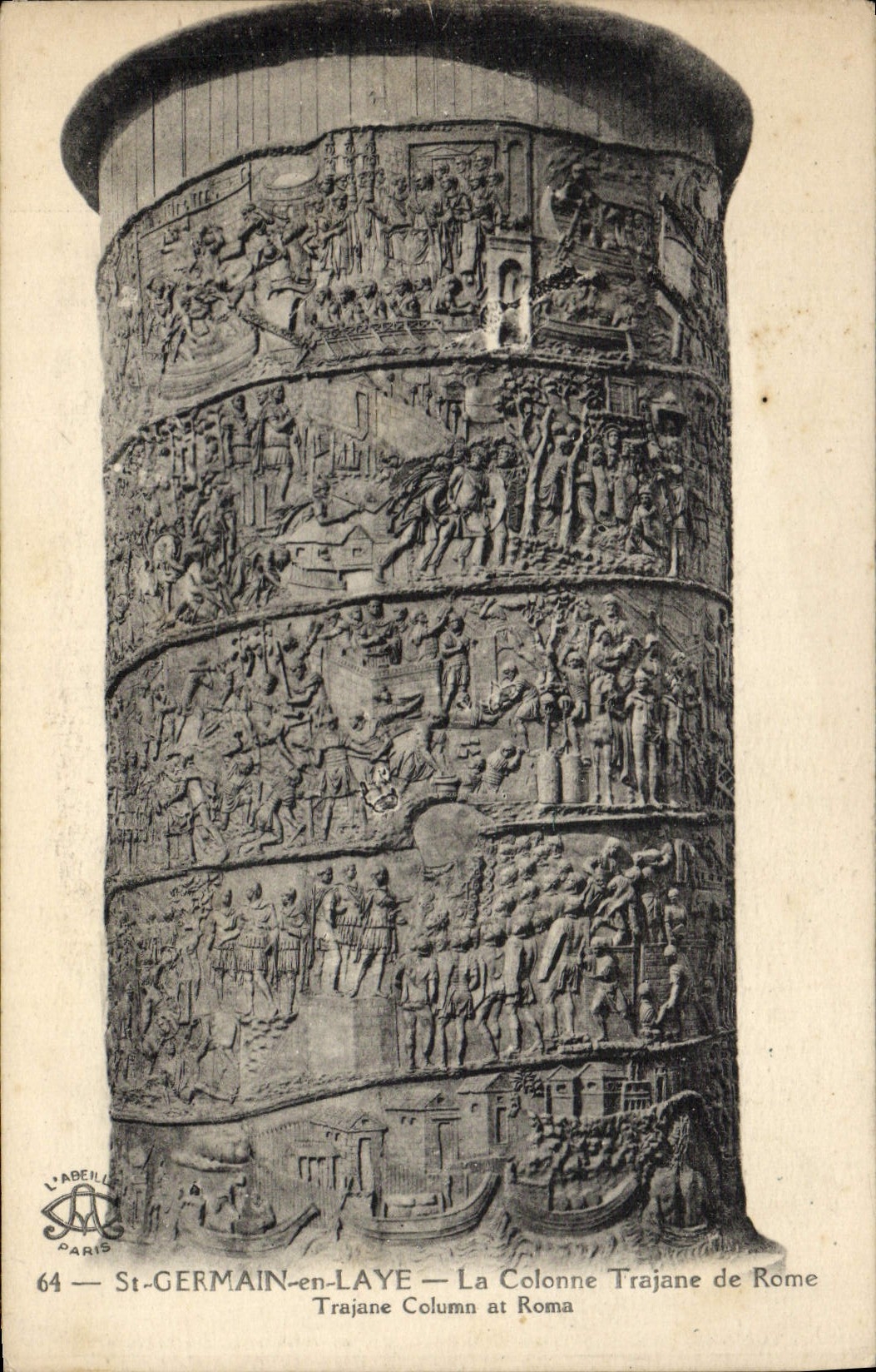 CPA St Germain en Laye La Colonne Trajane de Rome