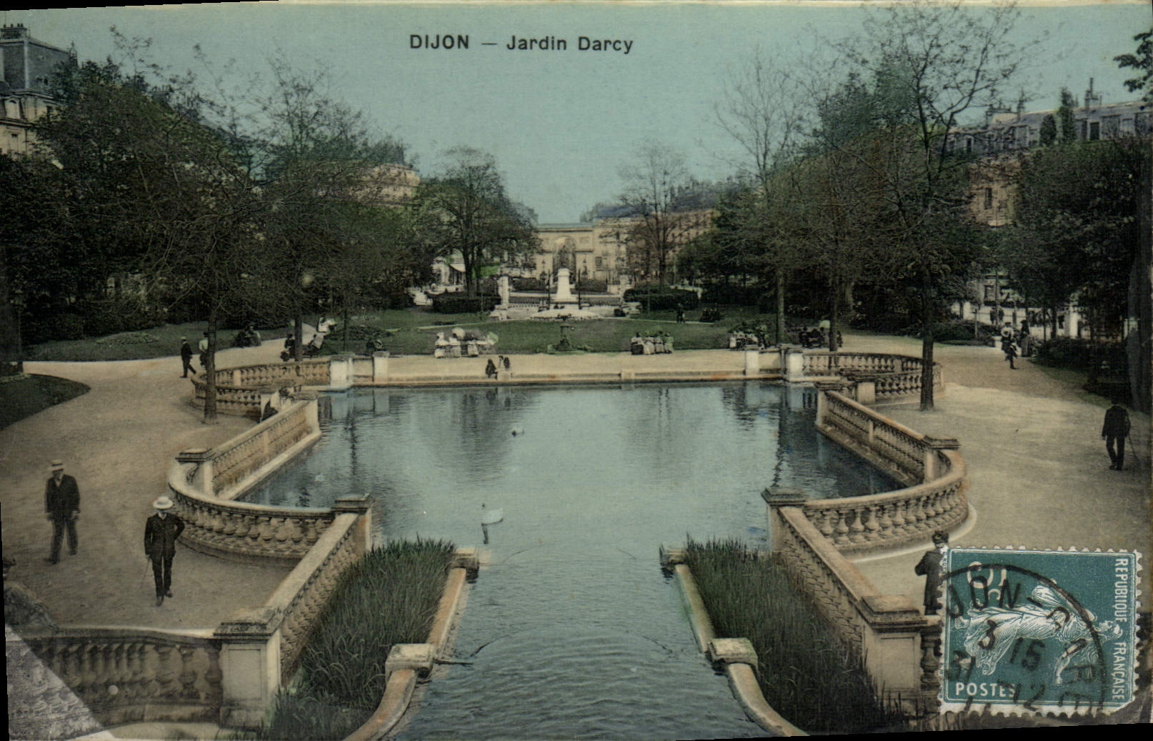 CPA Dijon Jardin Darcy