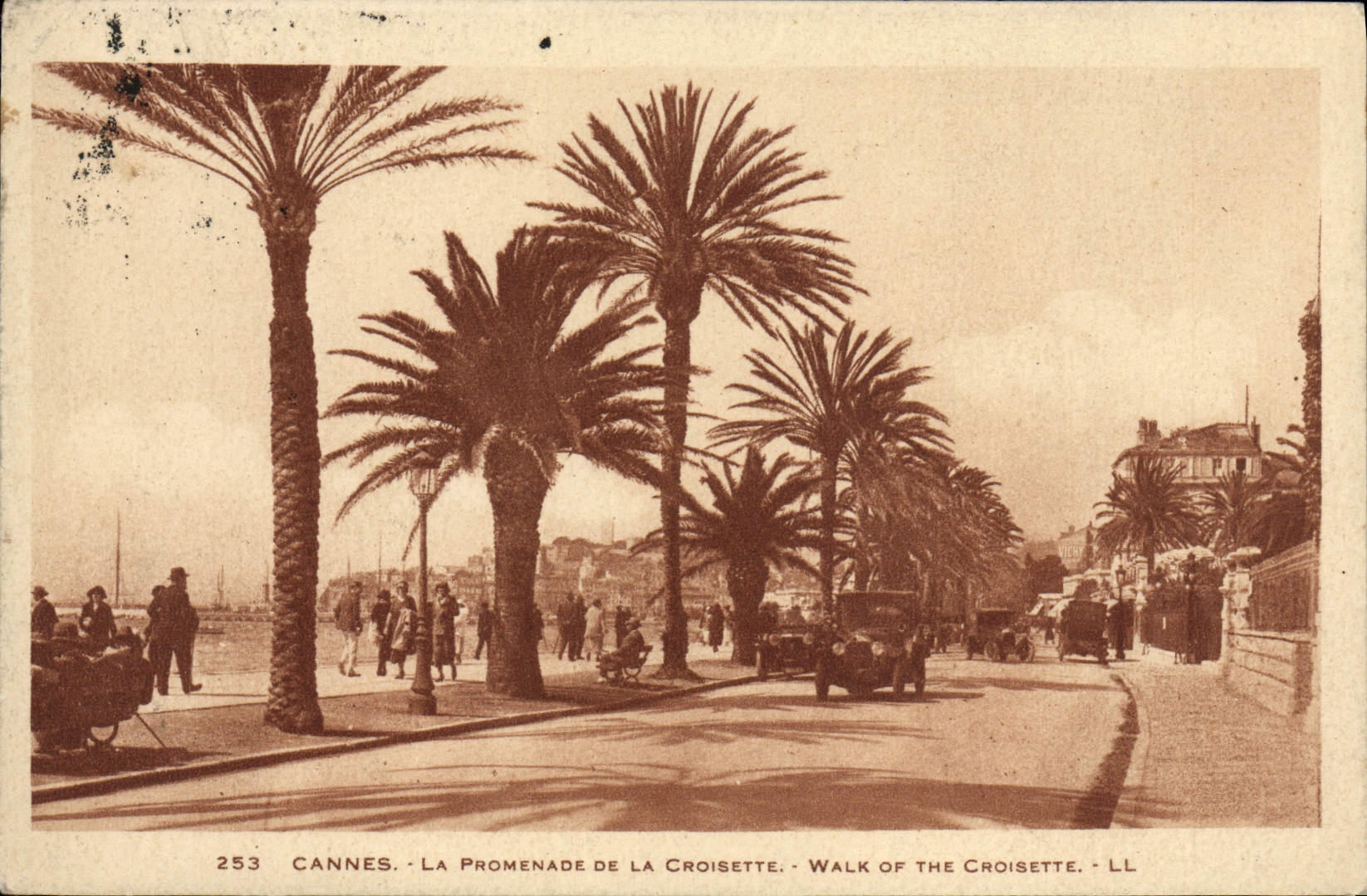 CPA Cannes La Promenade De La Croisette