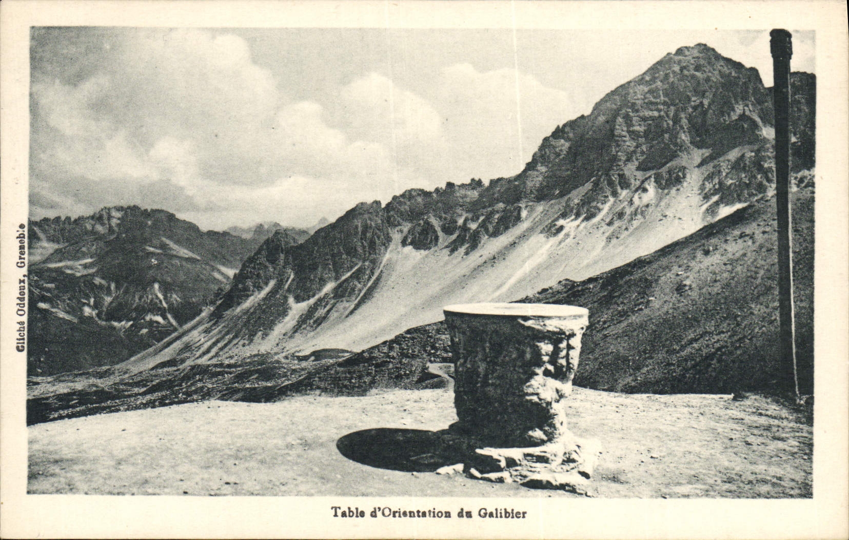 CPA Table d'Orientation du Galibier