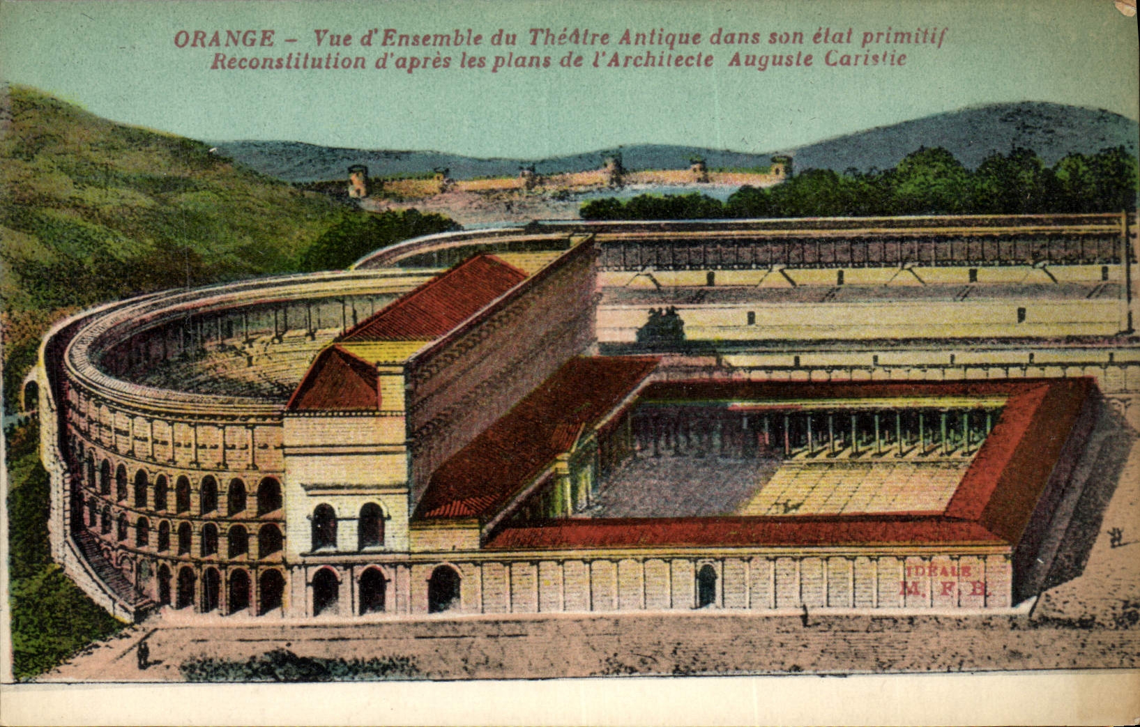 CPA Orange Vue d'Ensemble du Theatre Antique