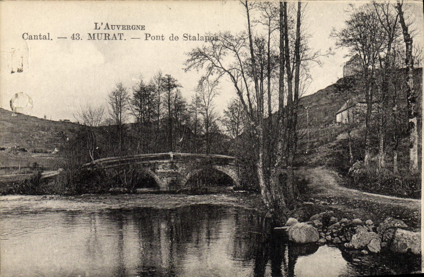 VINTAGE POSTCARD Murat Bridge of Stalapos