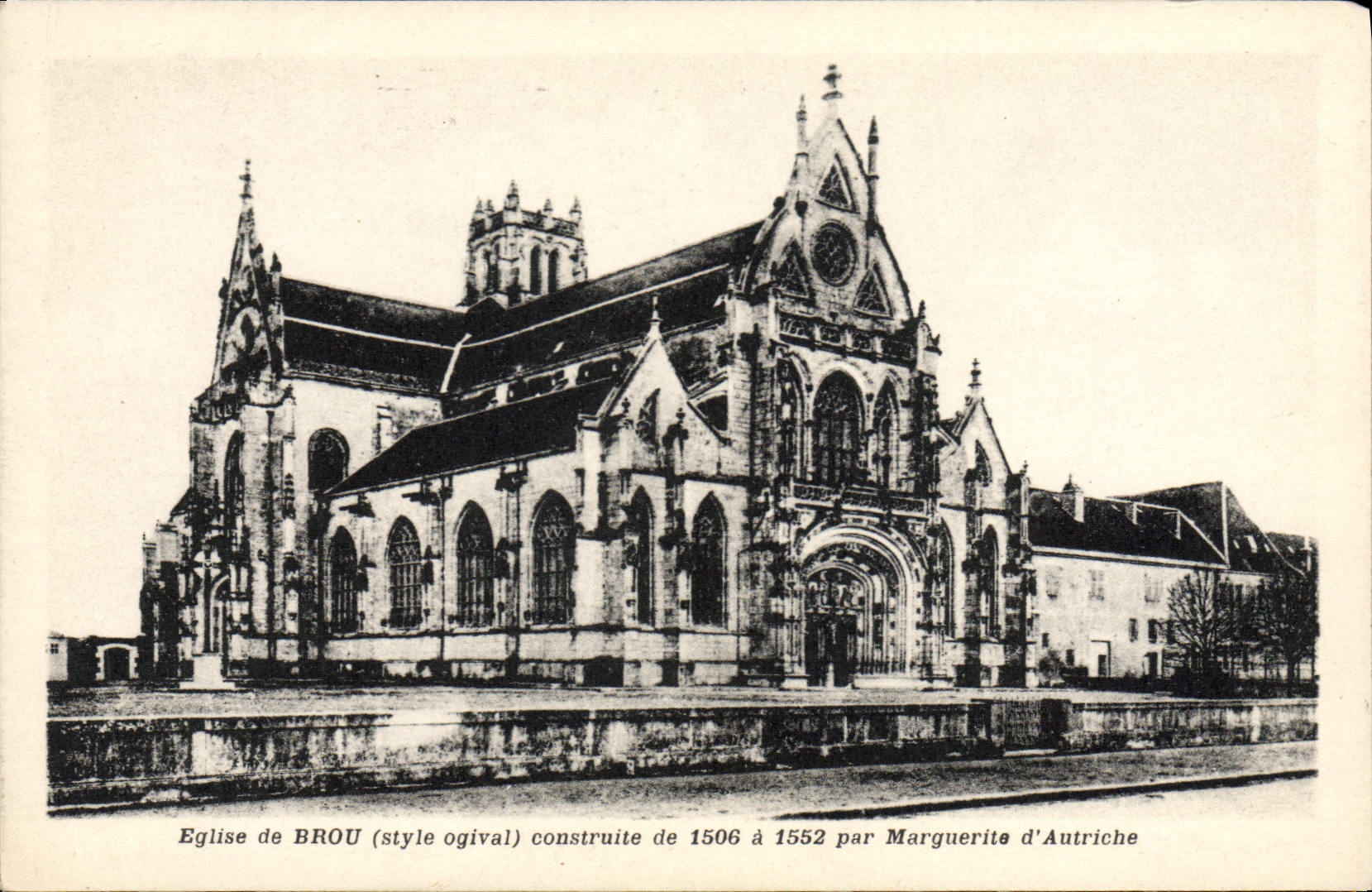 VINTAGE POSTCARD Church of Marguerite Husks of Austria