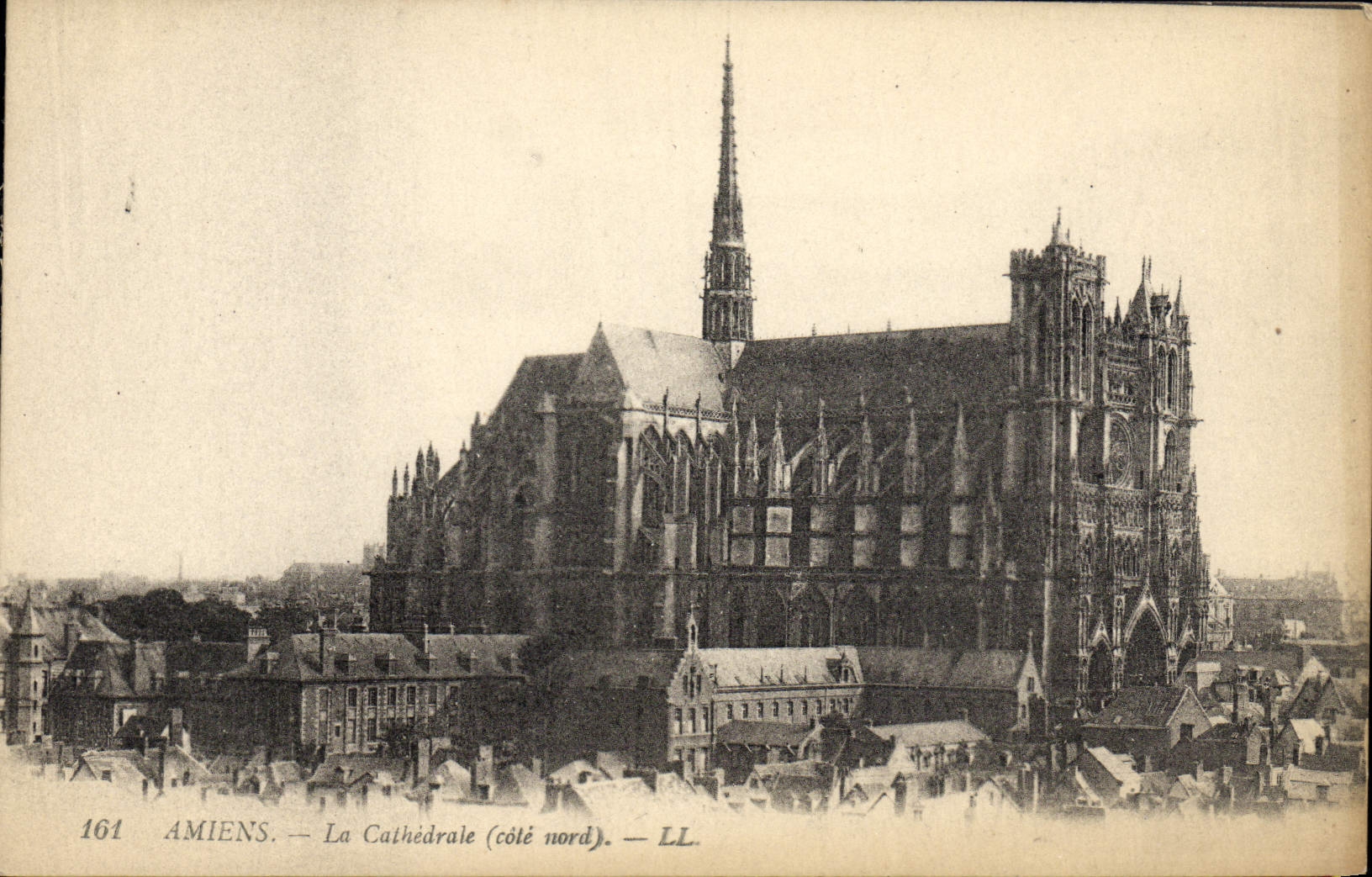 CPA Amiens La Cathedrale