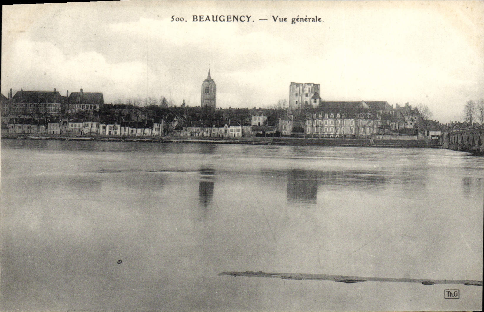 CPA Beaugency Vue Generale