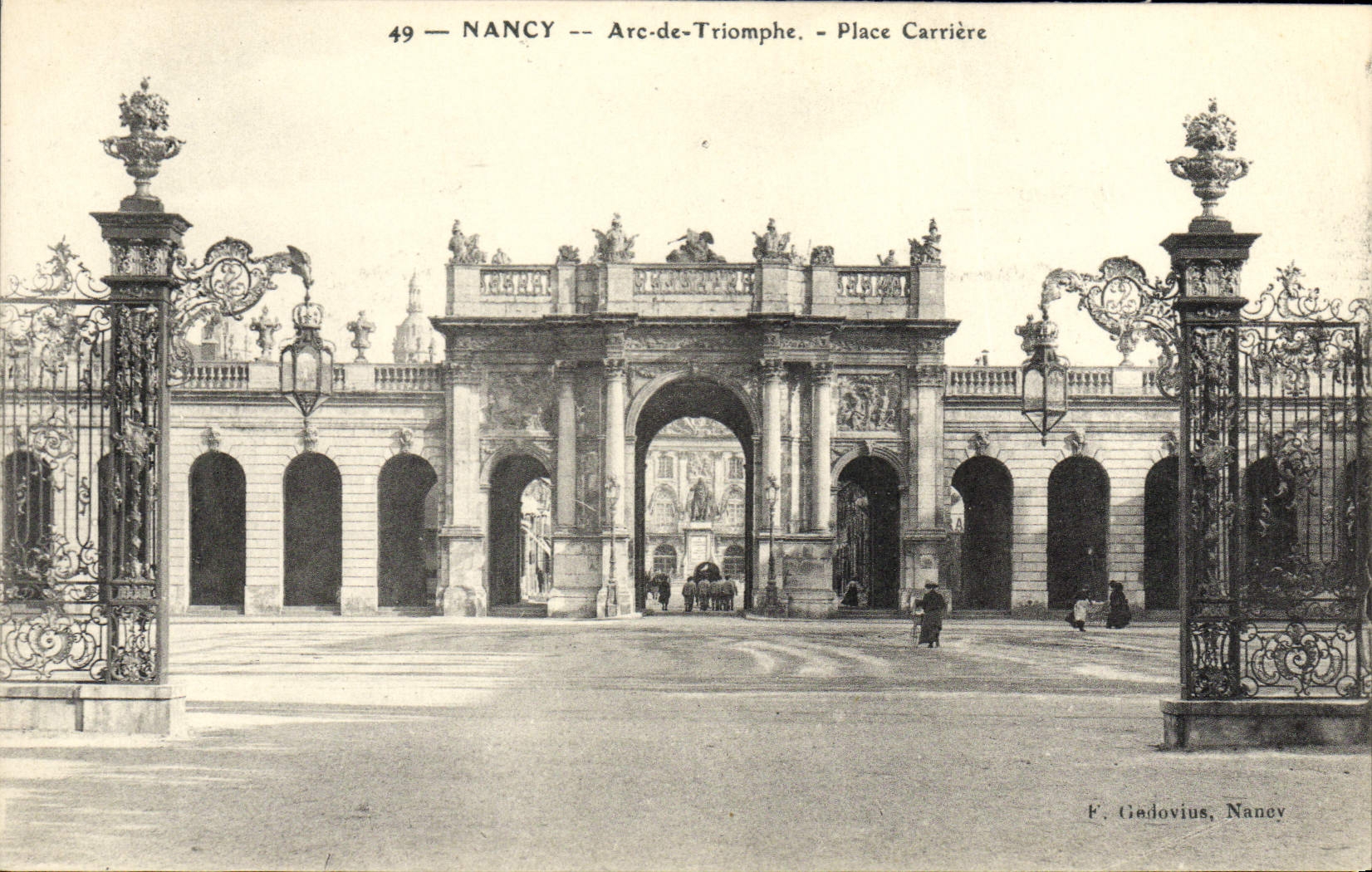CPA Nancy Arc De Triomphe