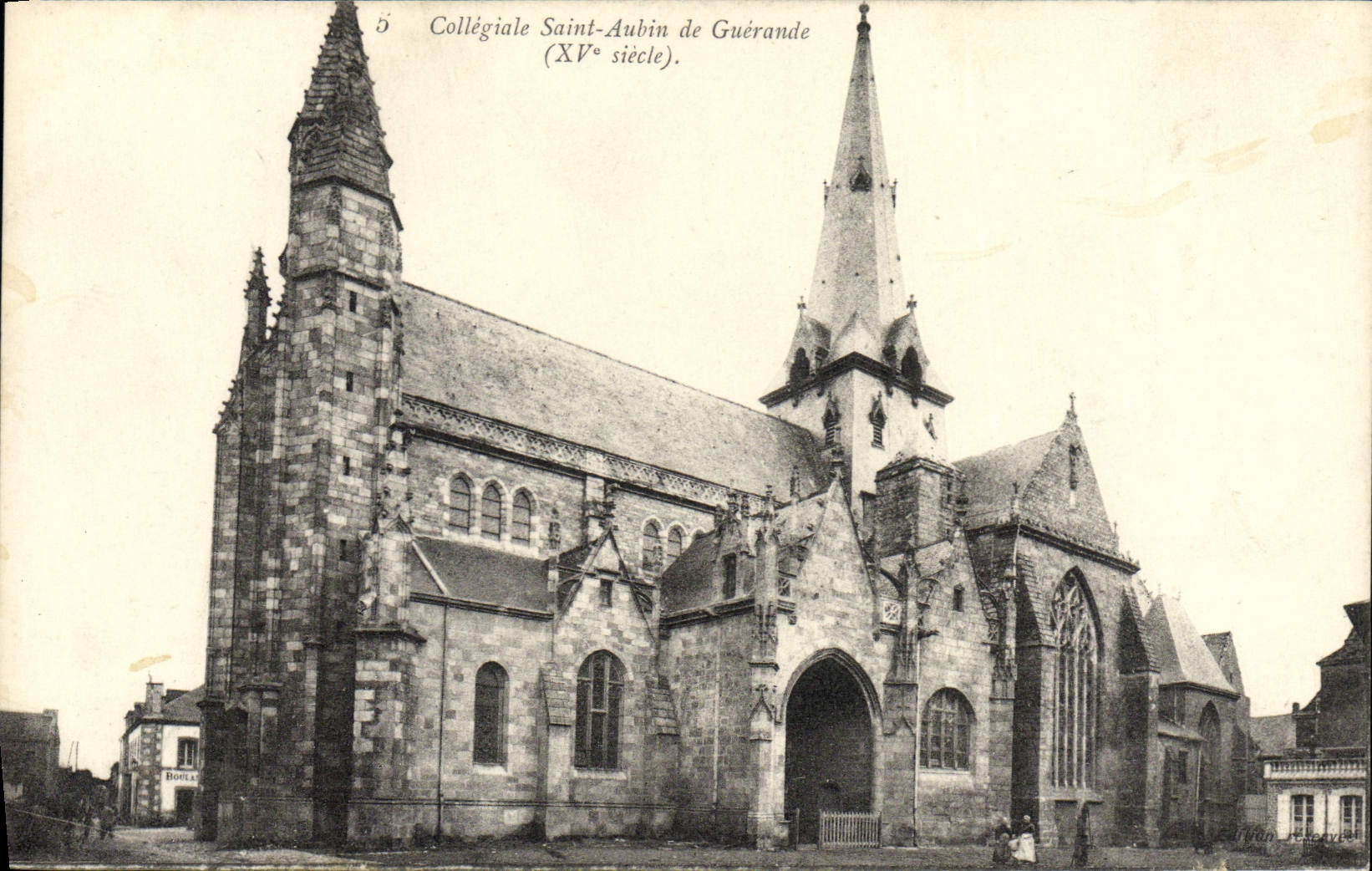CPA Collegiale Saint Aubin De Guerande