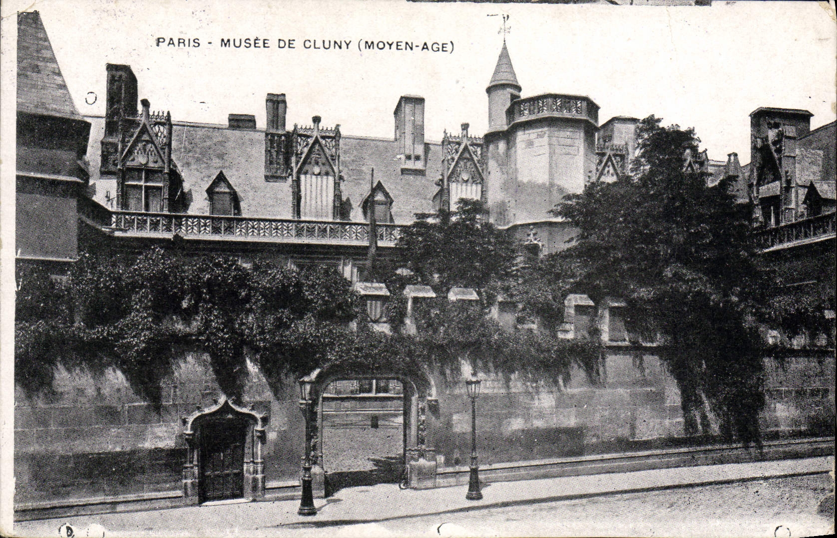 CPA Paris Musee De Cluny