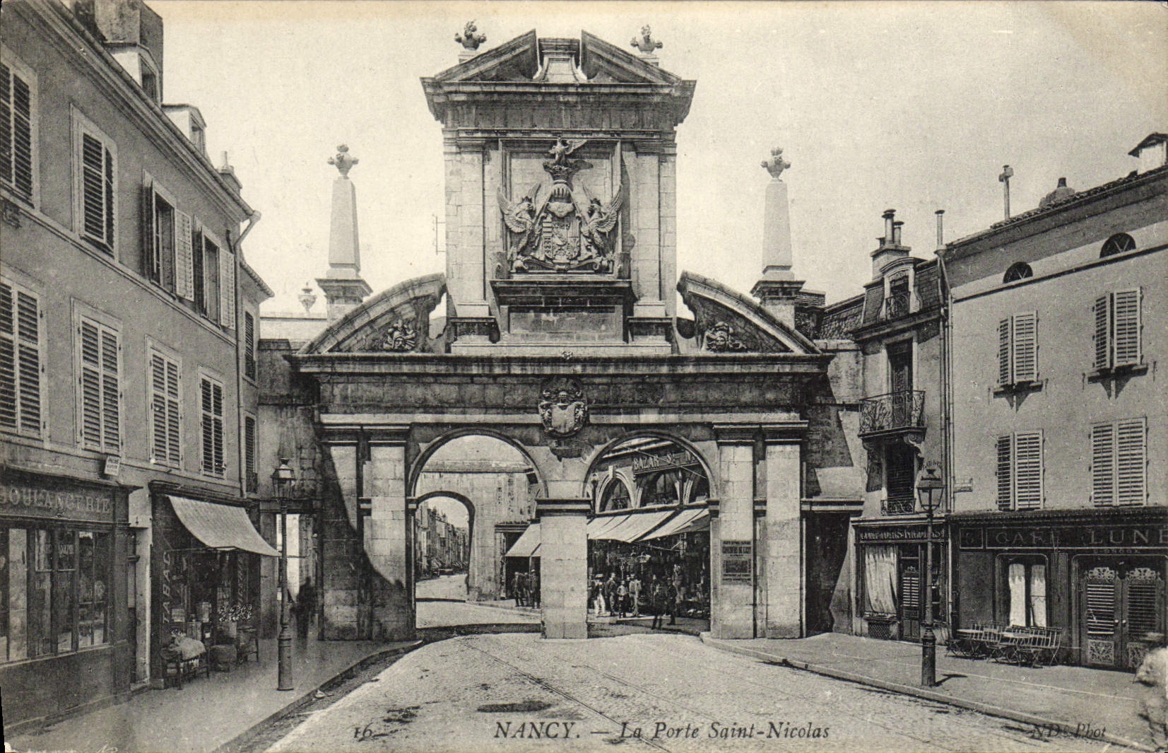 CPA Nancy La Porte Saint Nicolas