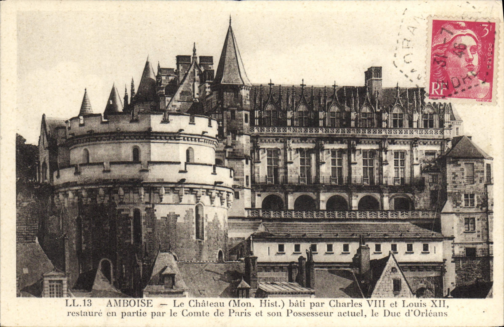 CPA Amboise Le Chateau 