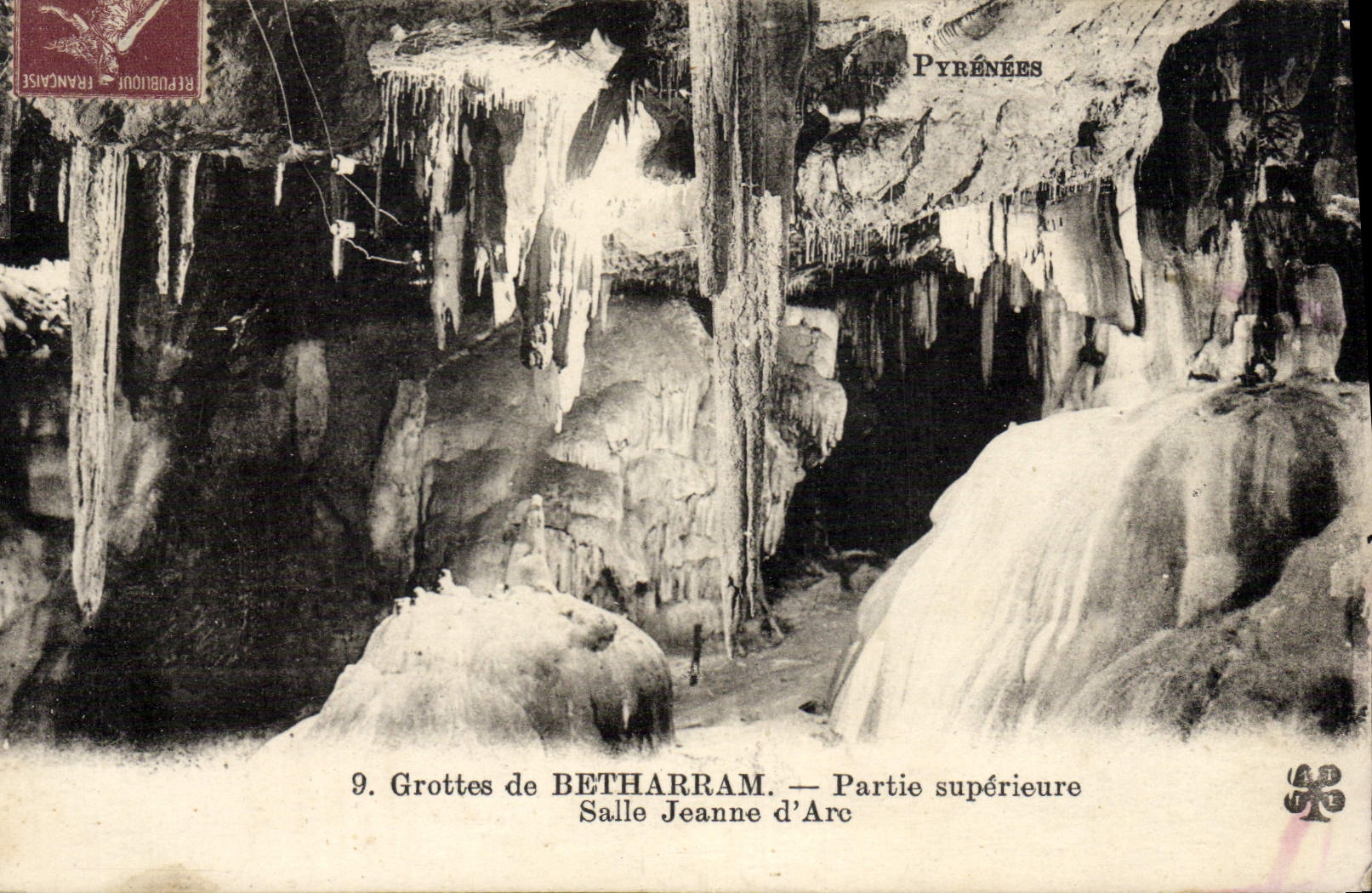 CPA Grottes De Betharram Partie Superieure Salle Jeanne D'Arc