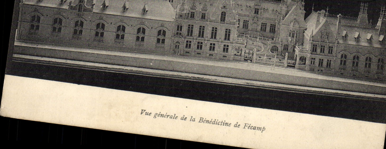VINTAGE POSTCARD View Of Benedictine De Fecamp