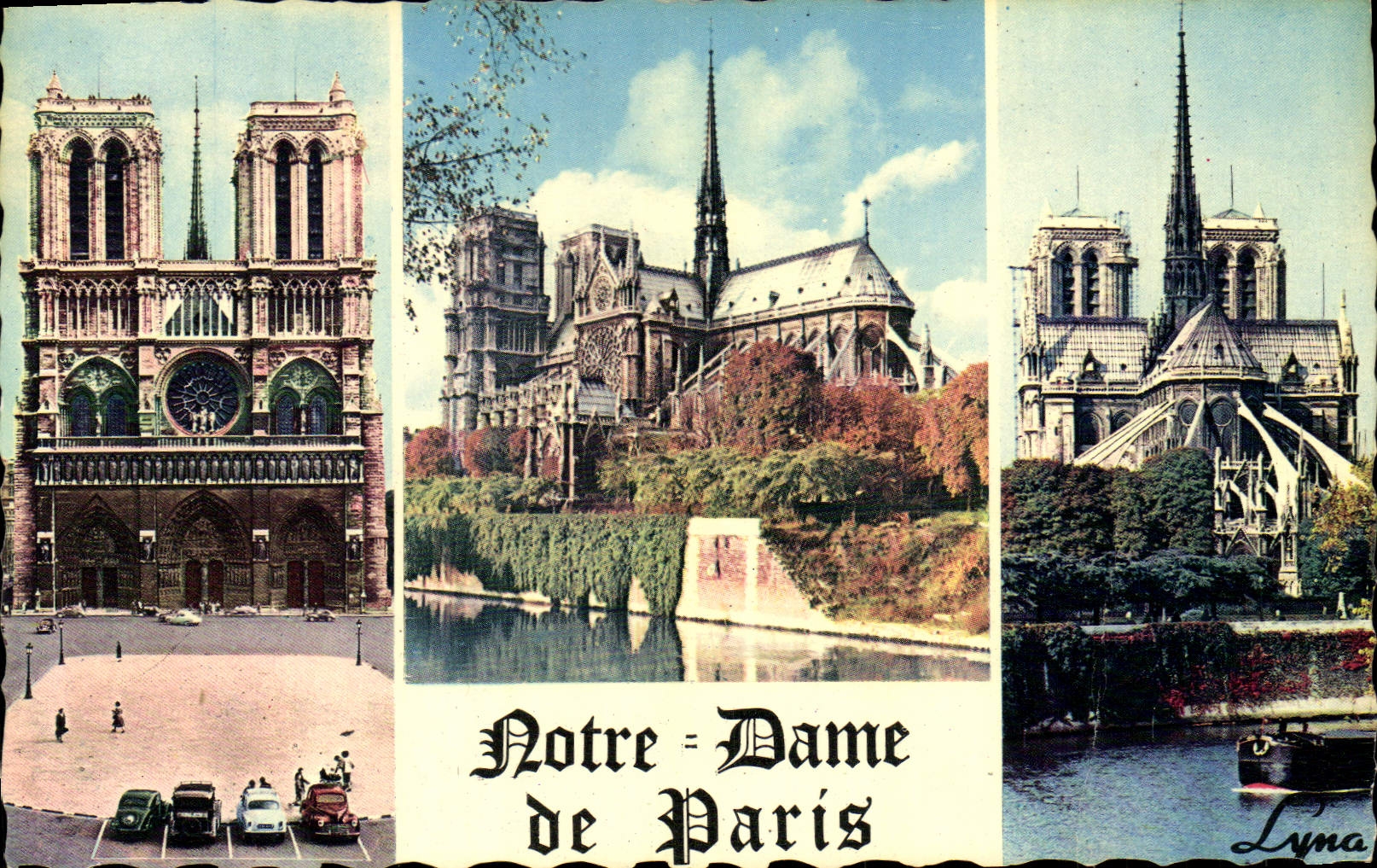 MODERN CARD Notre Dame de Paris