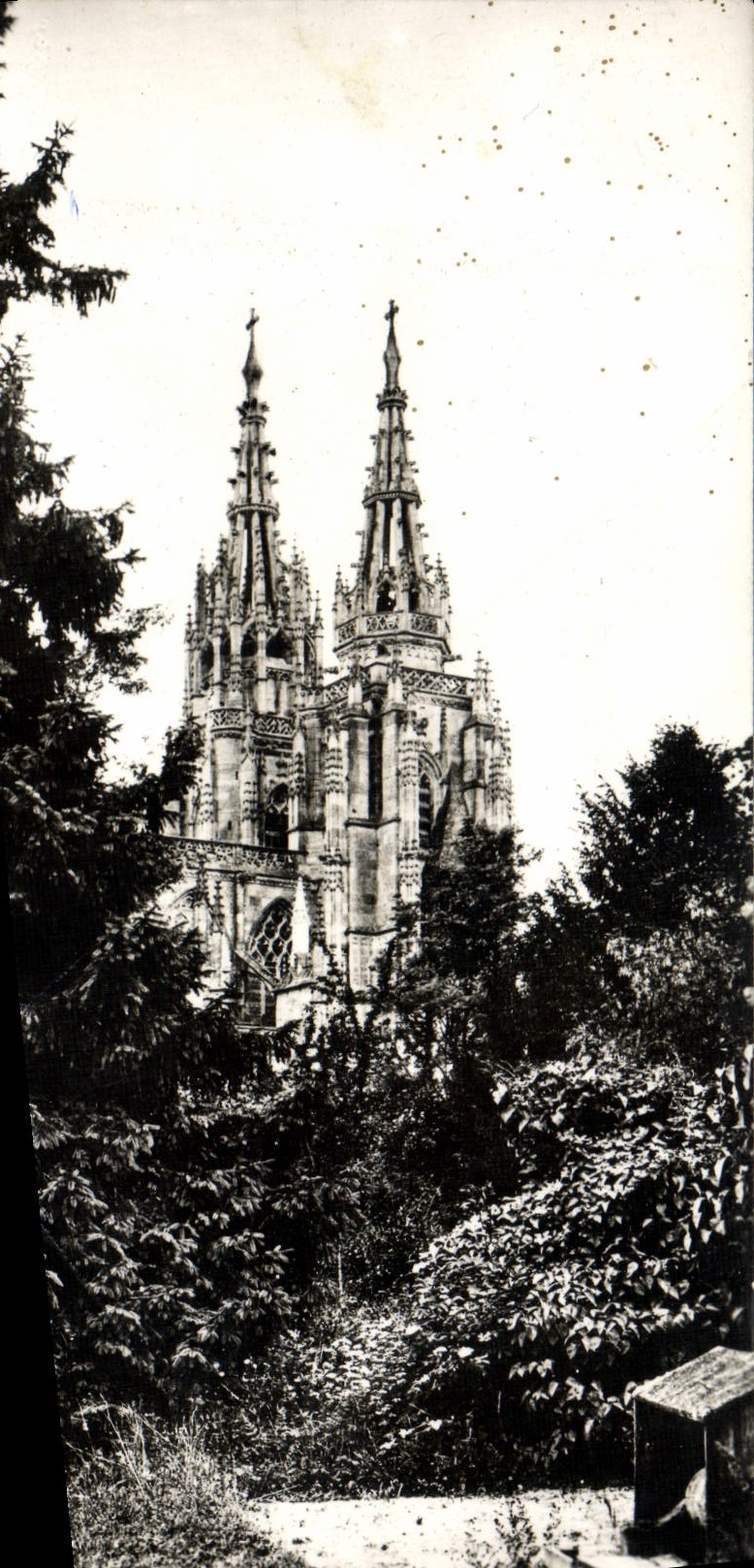 MODERN CARD the Spine Basilica Notre Dame De I' Epine