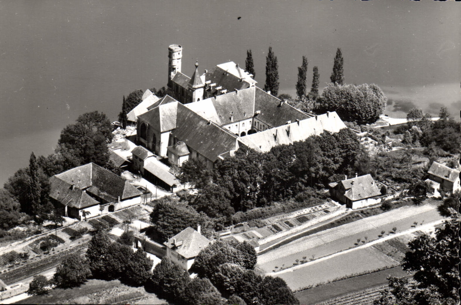 MODERN CARD Lake Of Le Bourget I' Abbaye D' Hautecombe