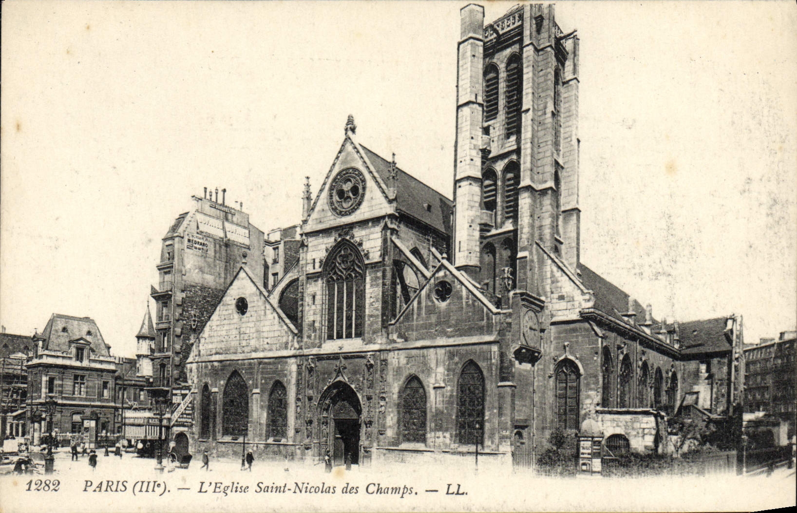 CPA Paris L'Eglise Saint Nicolas Des Champs