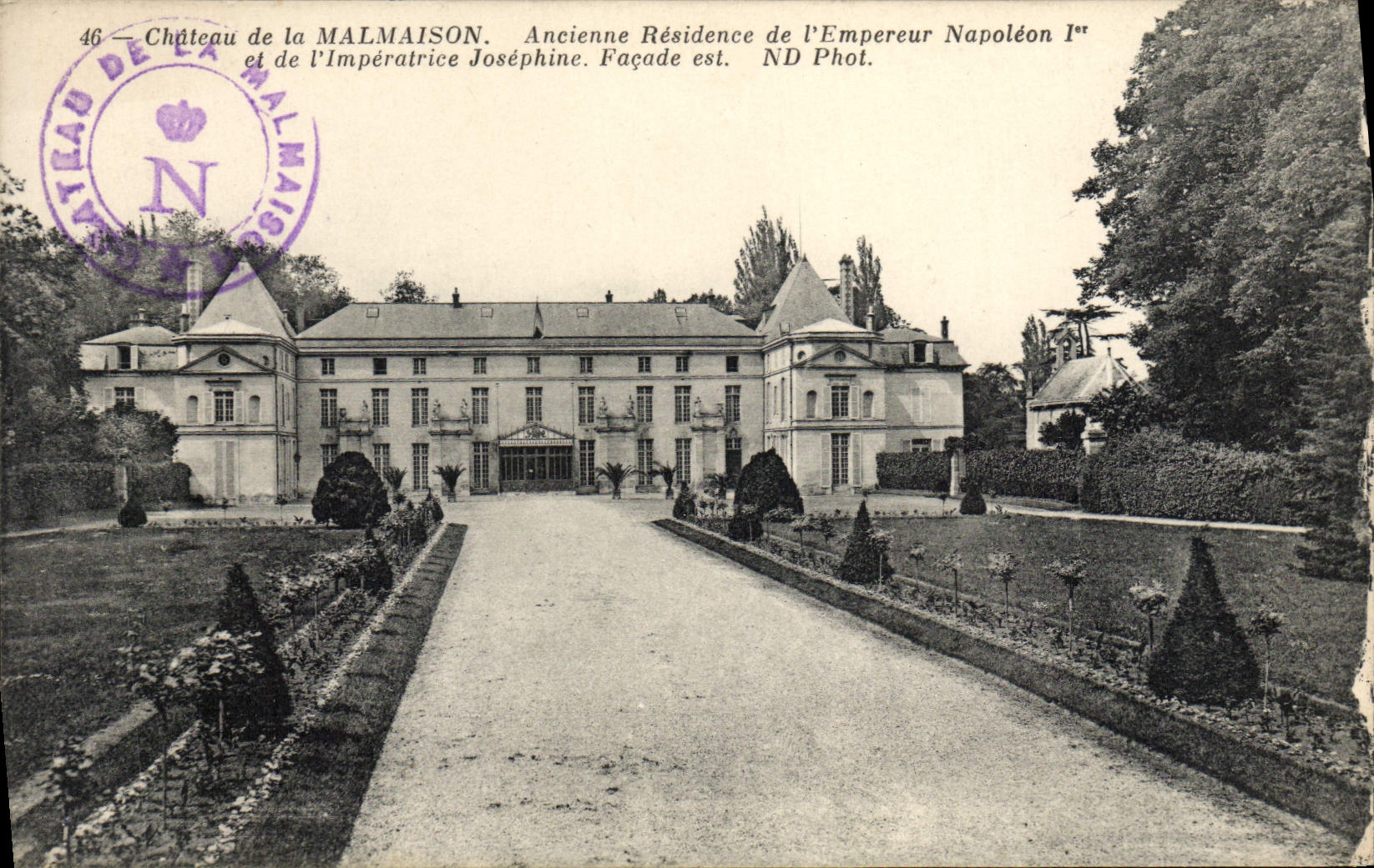 CPA Chateau De La Malmaison Ancienne Residence De I'Empereur Napoleon 1er