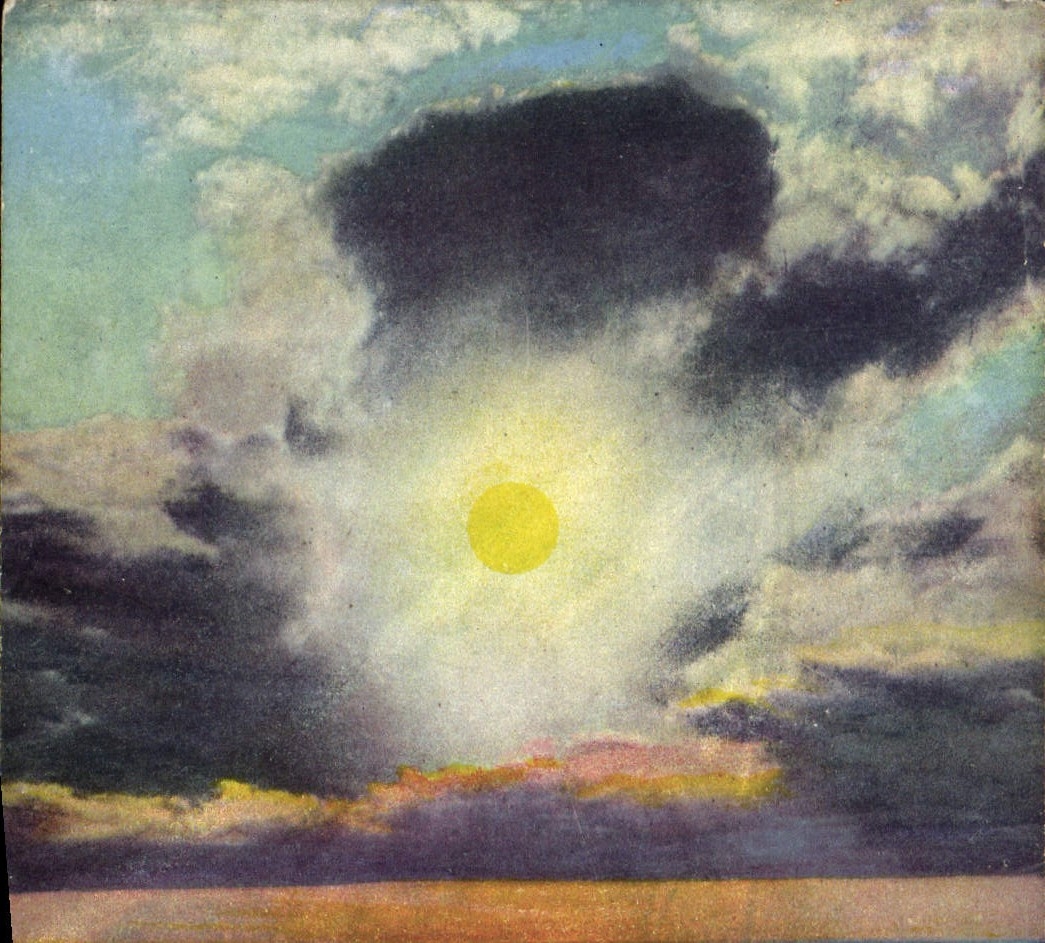 CPA La Cote D'Azur Coucher De Soleil