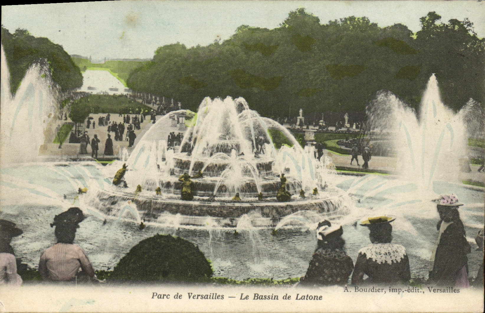 CPA Parc De Versailles Le Bassin De Latone