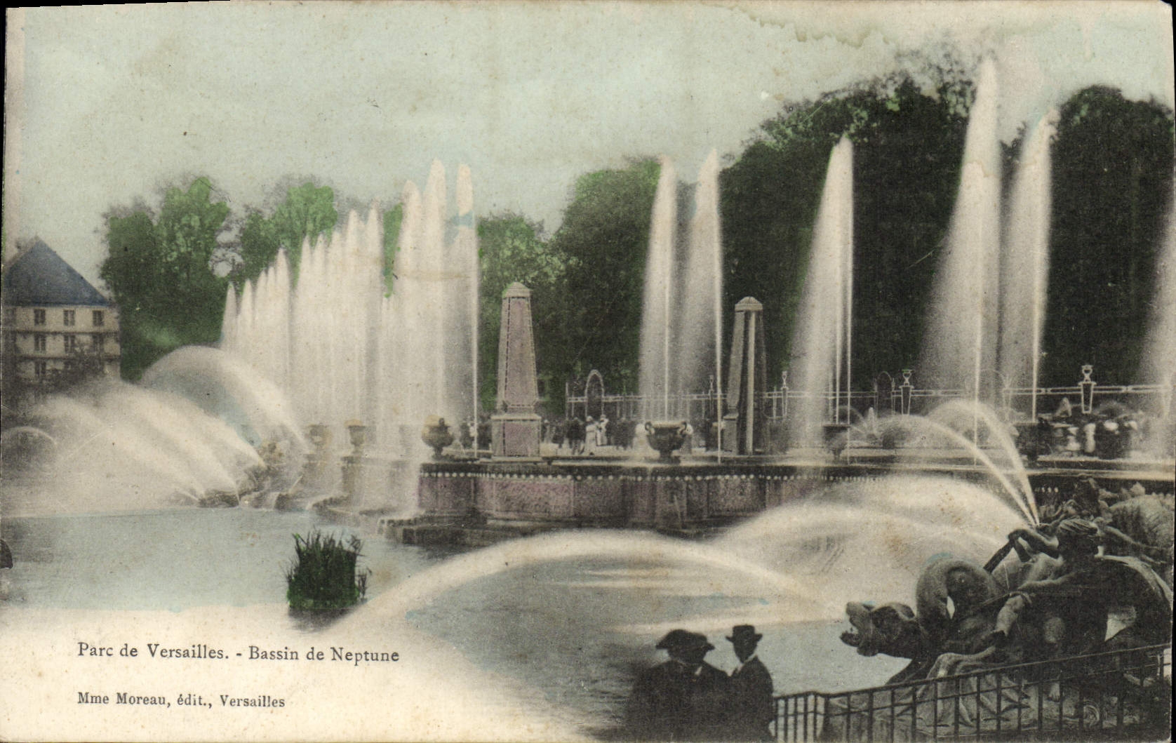 CPA Parc De Versailles Bassin De Neptune