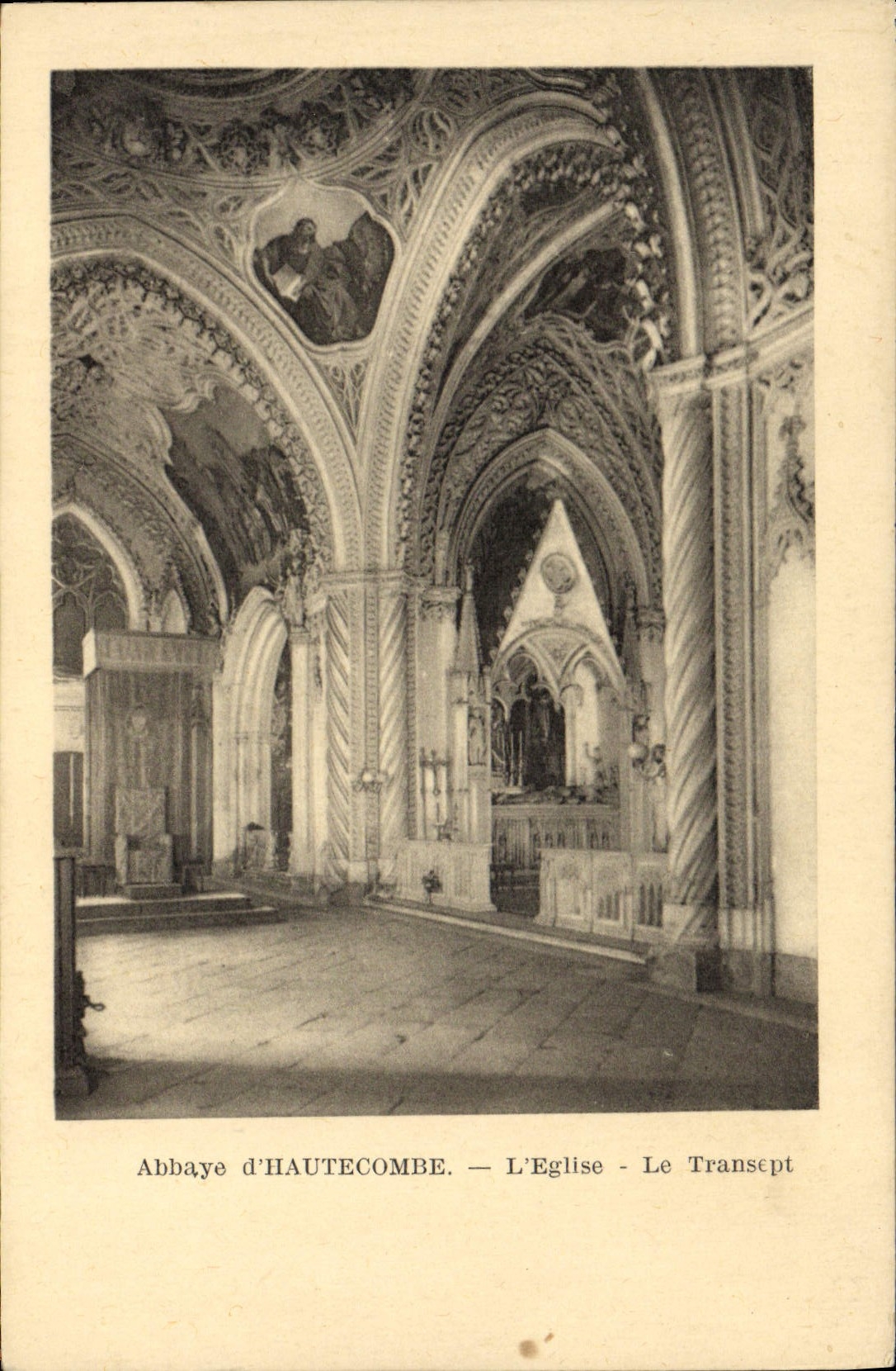 CPA Abbaye D'Hautecombe L'Eglise Le Transept