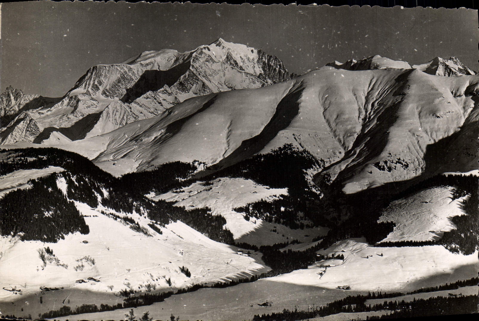 CPM Le Mont Joly Et Le Mont Blanc