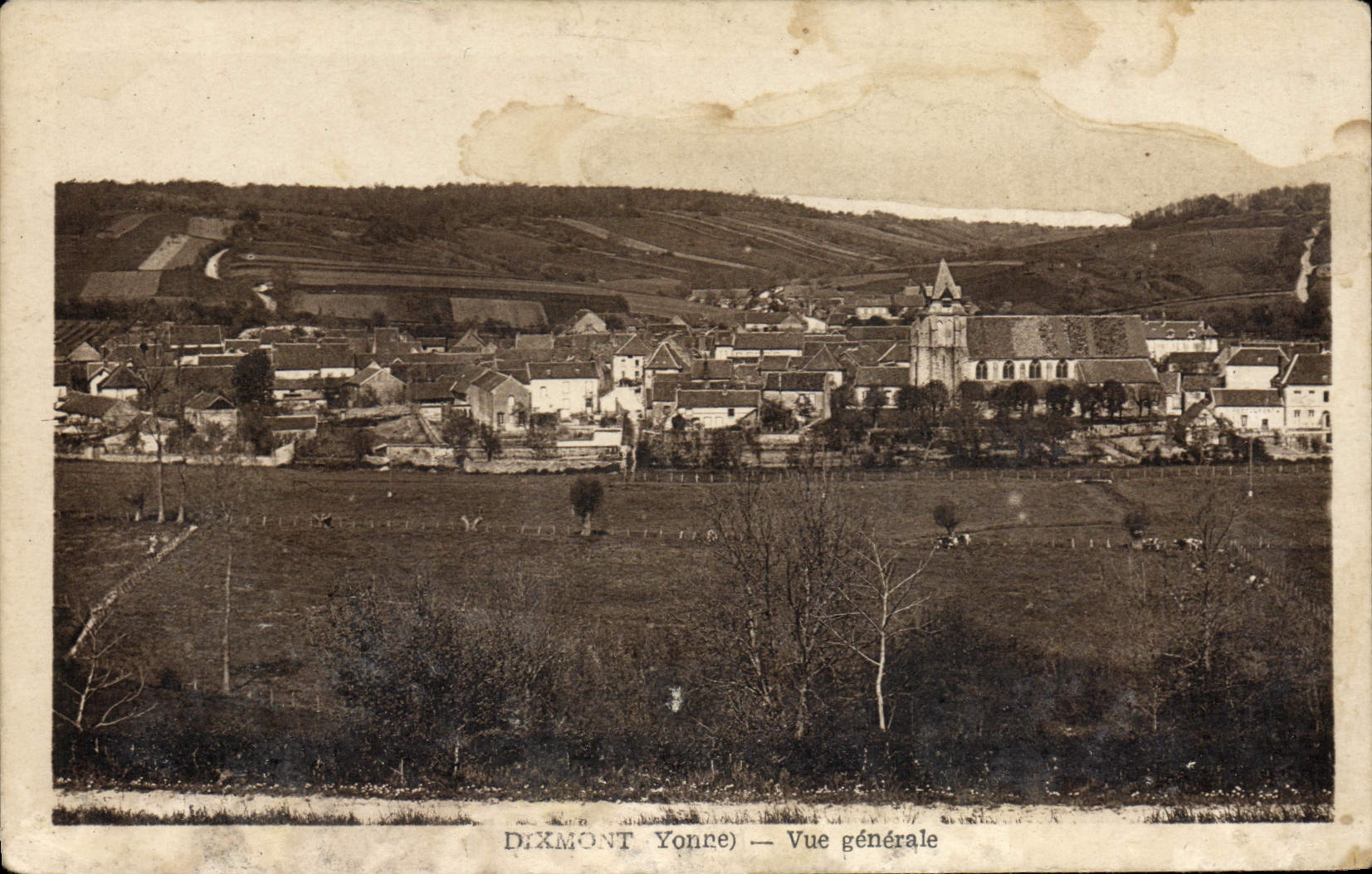 VINTAGE POSTCARD Dixmont View