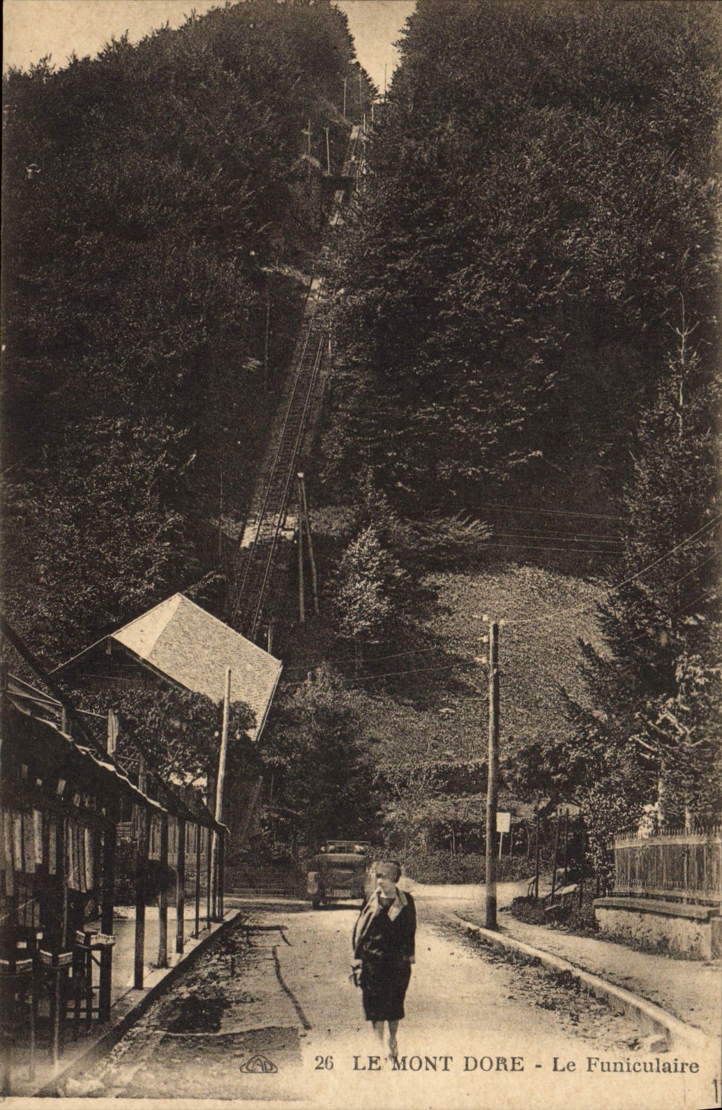 CPA Le Mont Dore Le Funiculaire