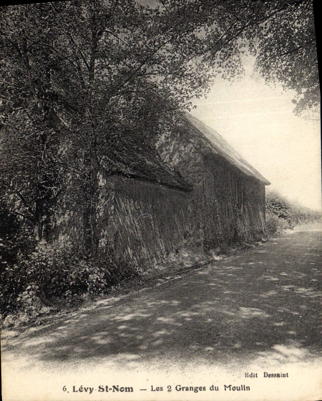 CPA Levy St Nom Les 2 Granges Du Moulin