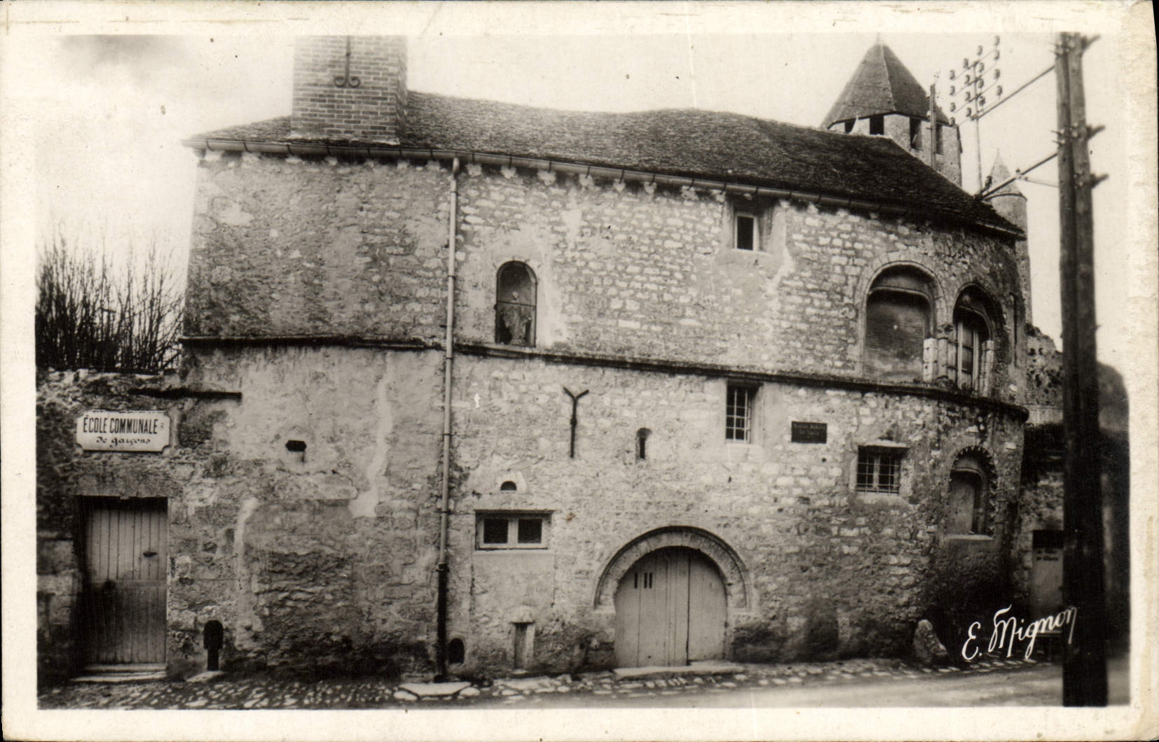 CPM Provins Ville Haute Maison romane 