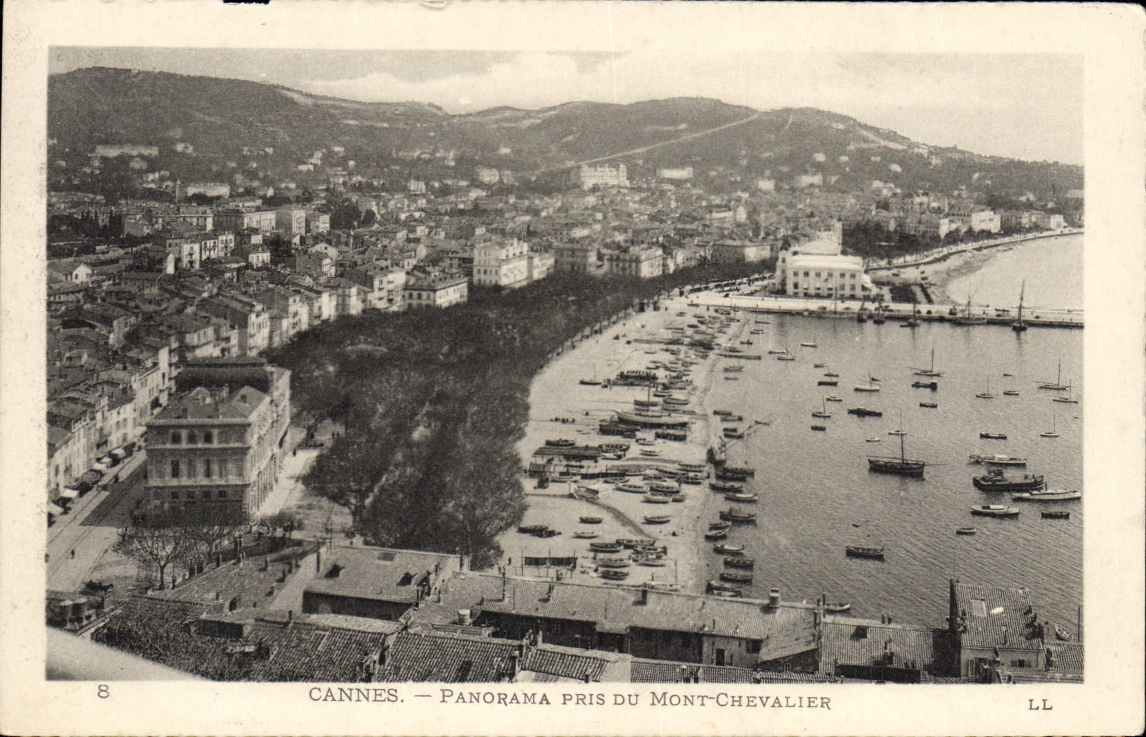 CPA Cannes Panorama Pris Du Mont Chevalier