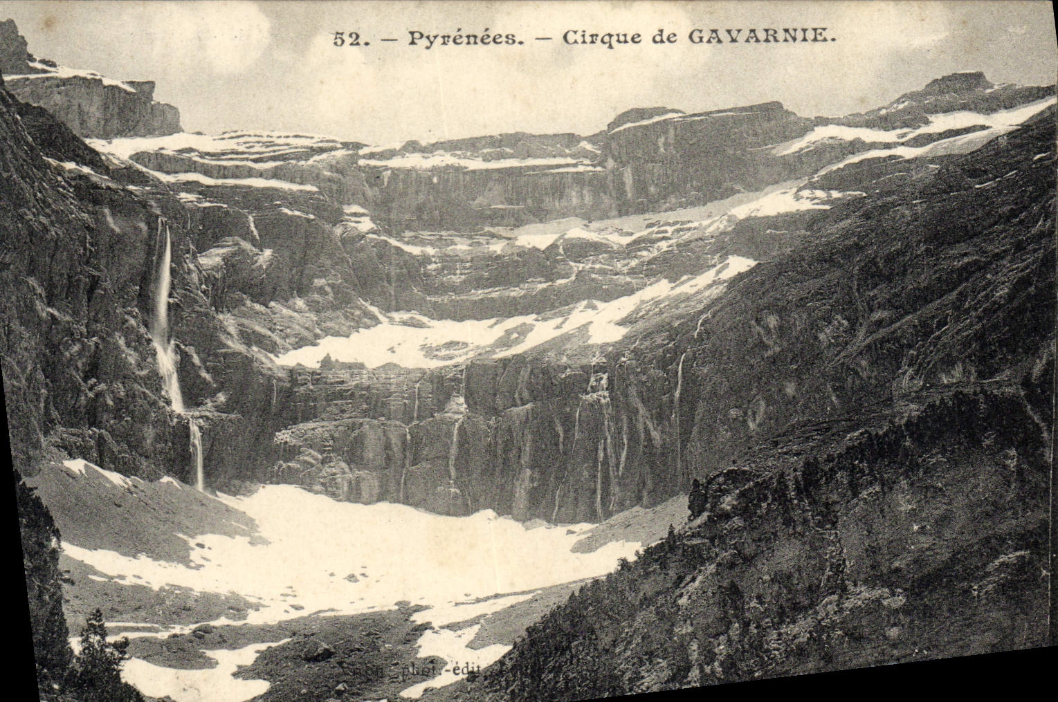 CPA Pyrenees Cirque De Gavarnie