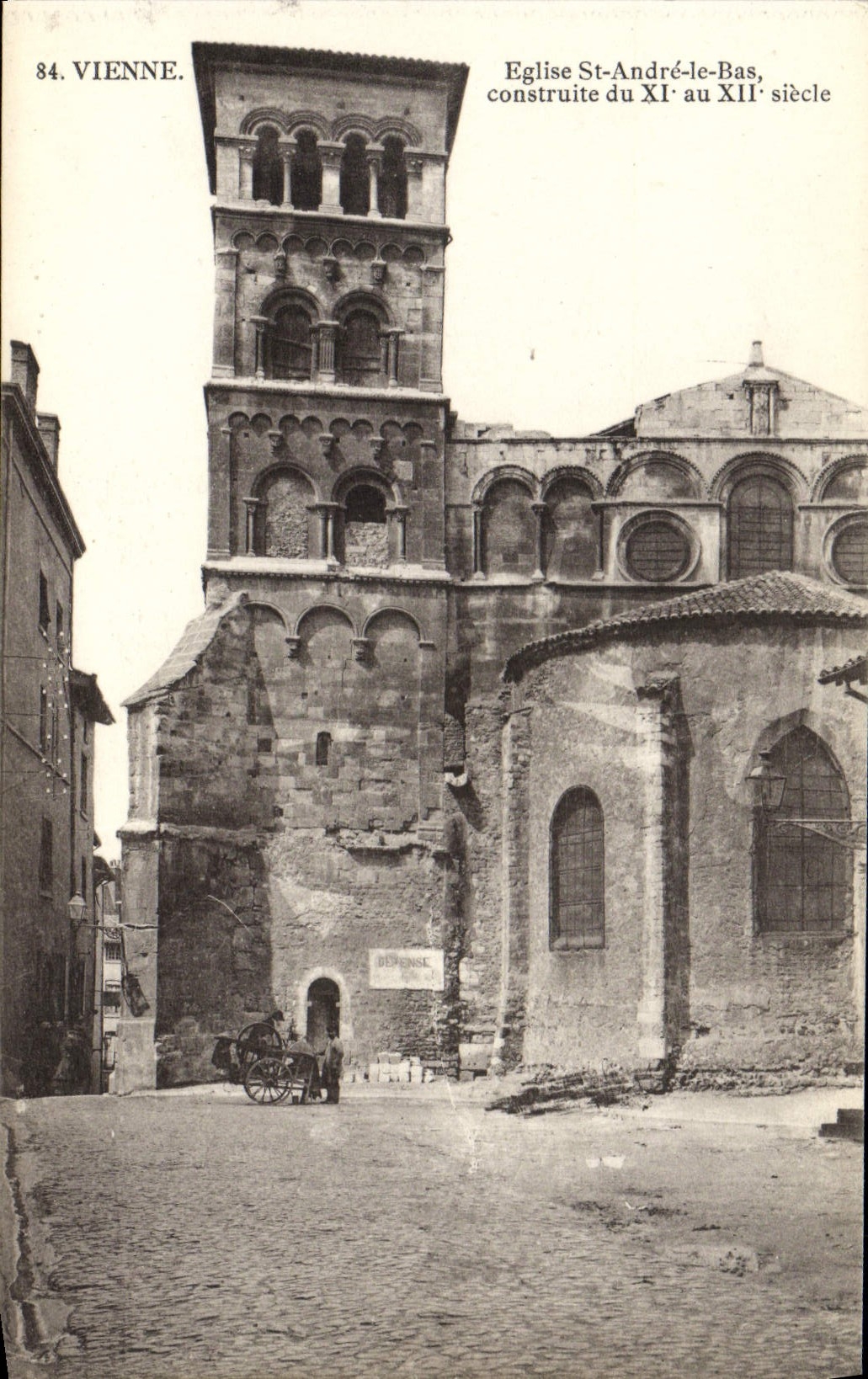 CPA Vienne Eglise St Andre Le Bas 