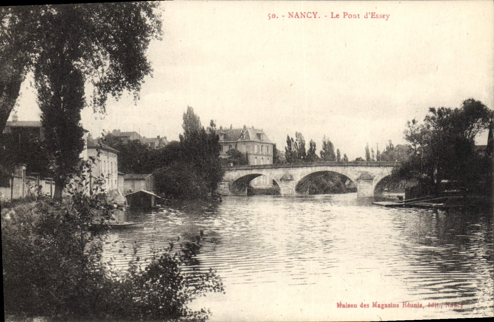 CPA Nancy Le Pont D'Essey