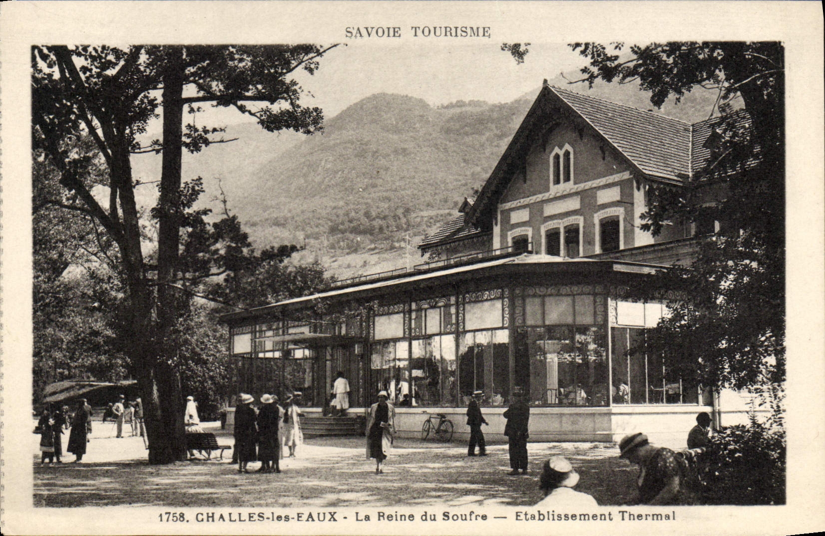 CPA Challes Les Eaux La Reine Du Souffre Etablissement thermal