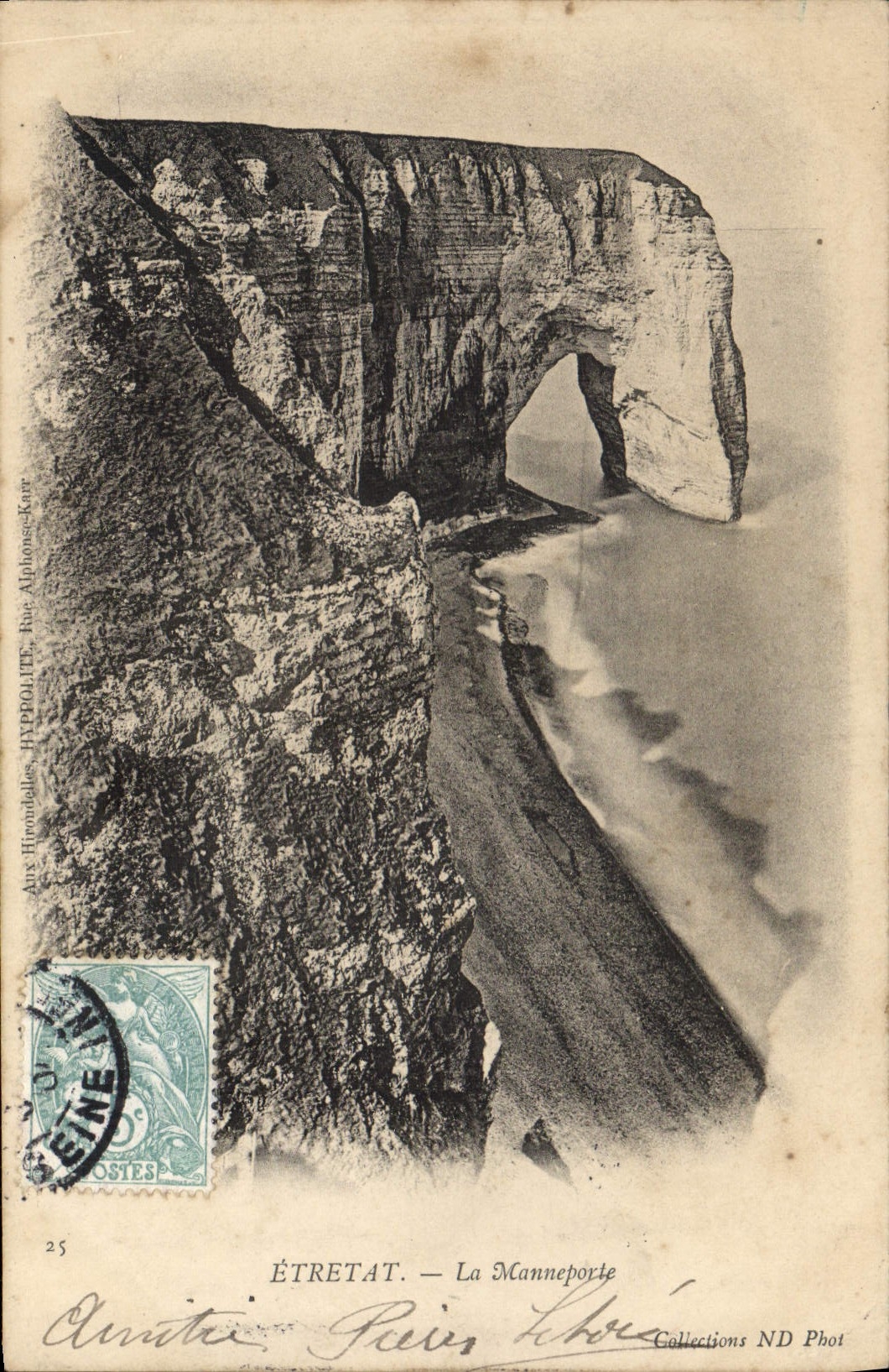 CPA Etretat La Manneporte