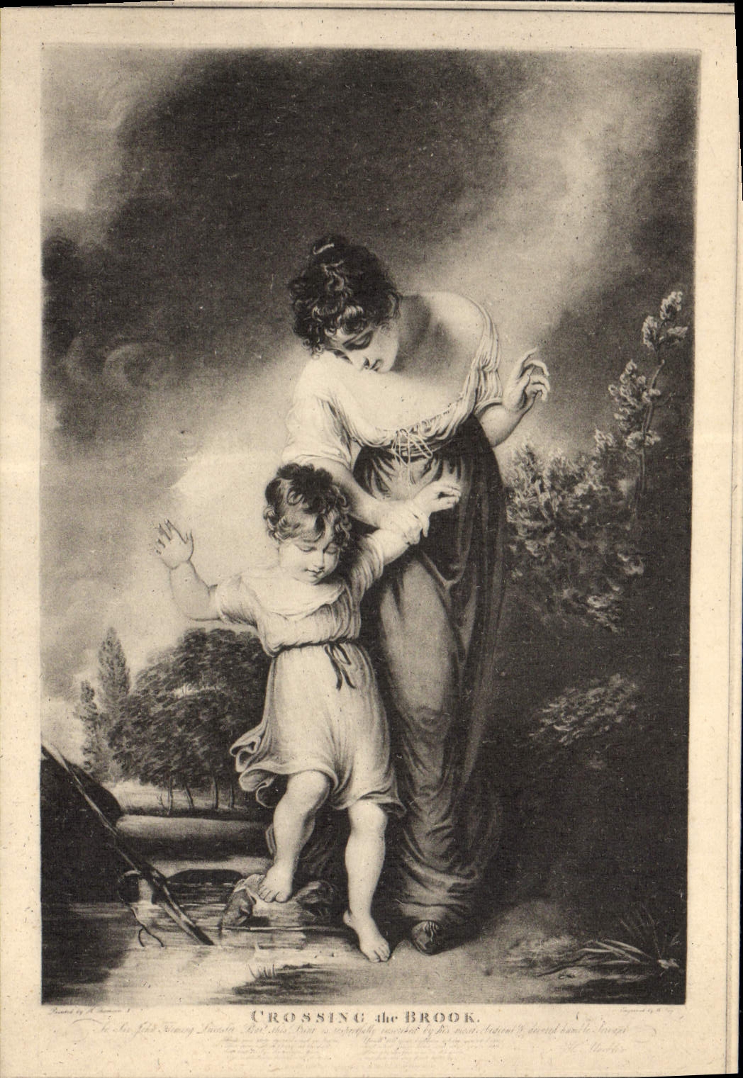 CPA Crossing the Brook