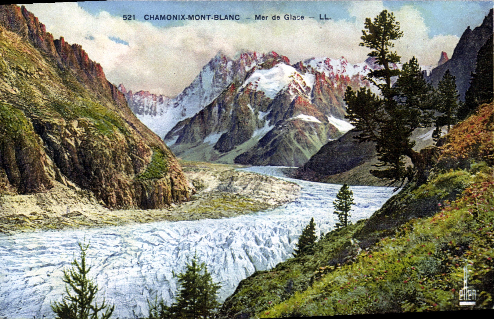 CPA Chamonix Mont Blanc Mer de Glace