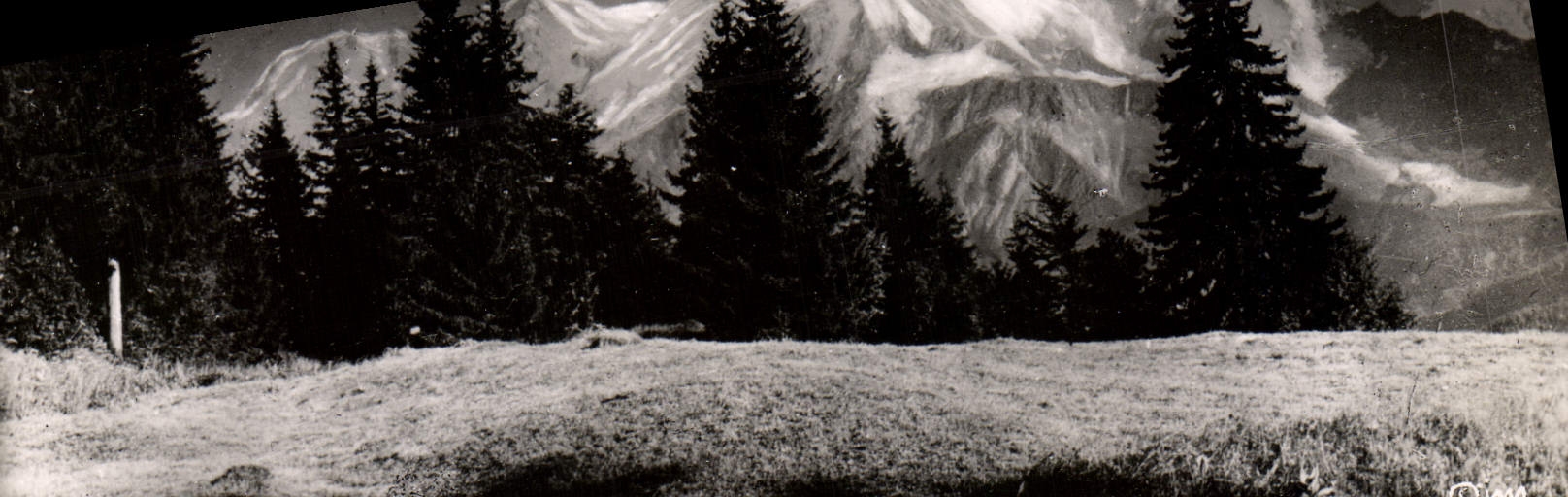 POSTAL MODERNA Chamonix Mont Blanc