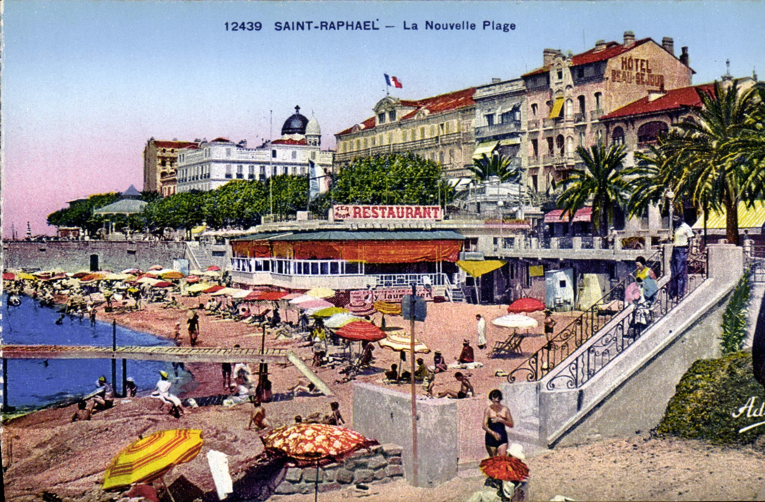 CPA Saint Raphael La Nouvelle Plage