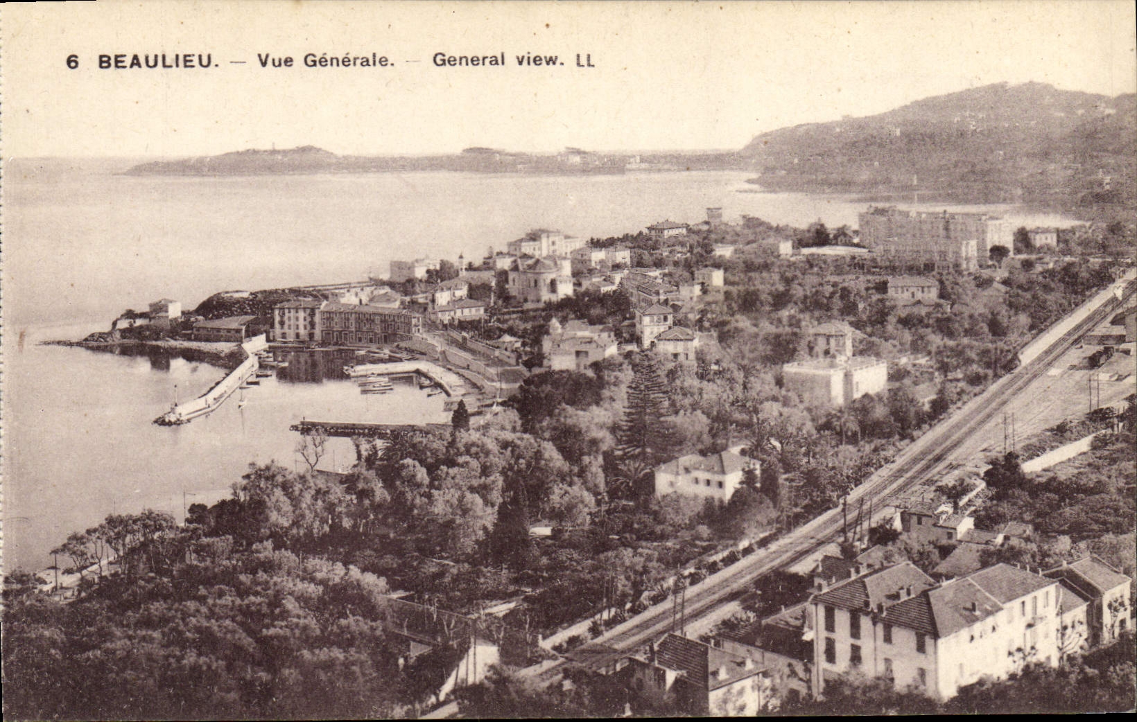 CPA Beaulieu Vue Generale 