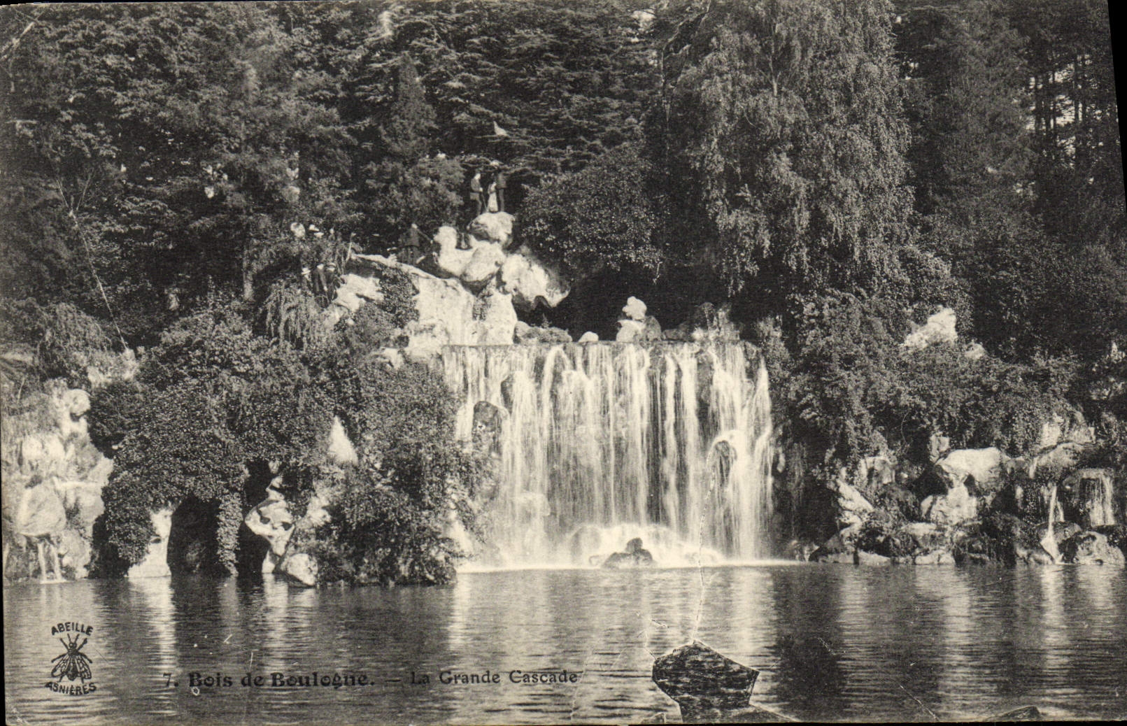 CPA Paris Bois de Boulogne La grande cascade
