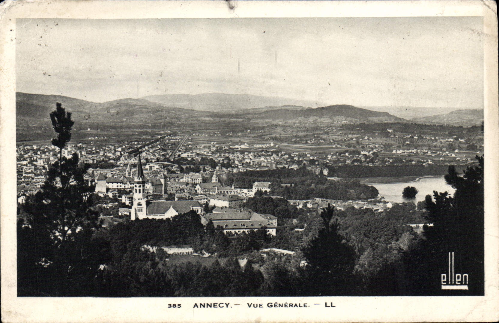 CPA Annecy Vue Generale