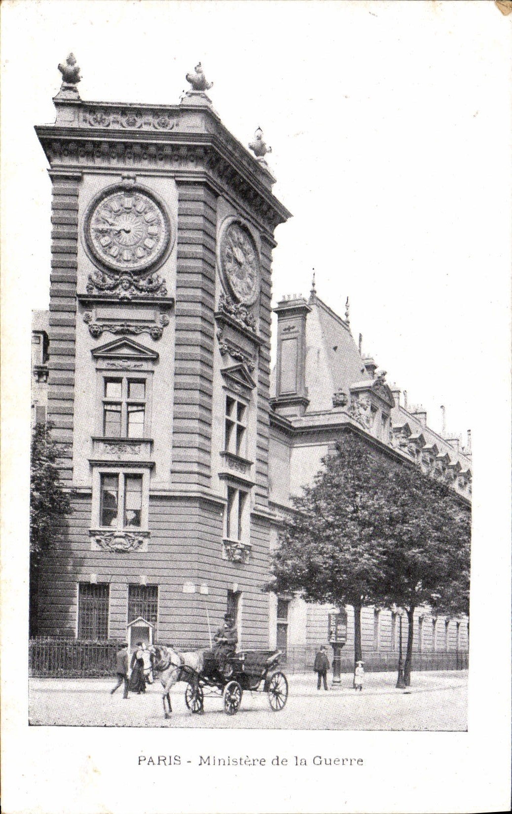 CPA Paris Ministere de la Guerre