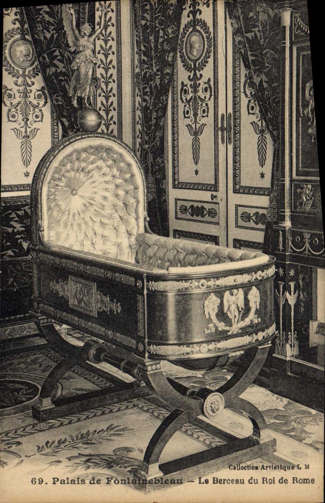 CPA Palais de Fontainebleau Le Berceau du Roi de Rome