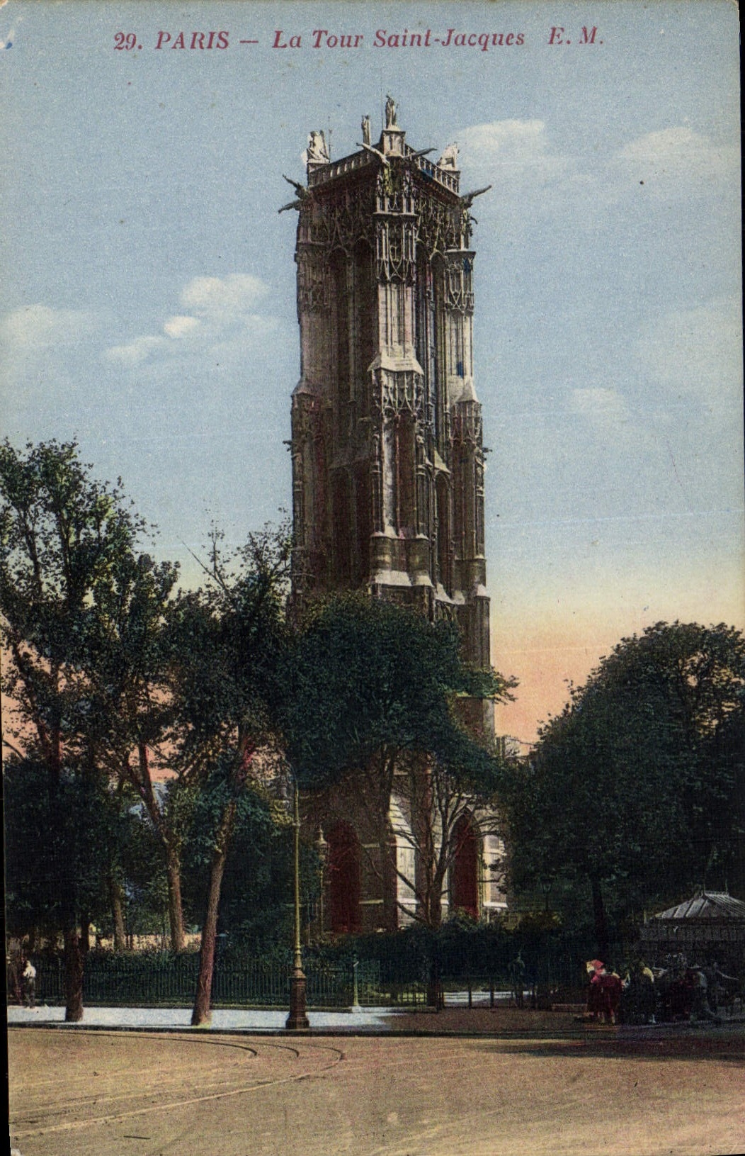 CPA Paris La Tour Saint Jacques