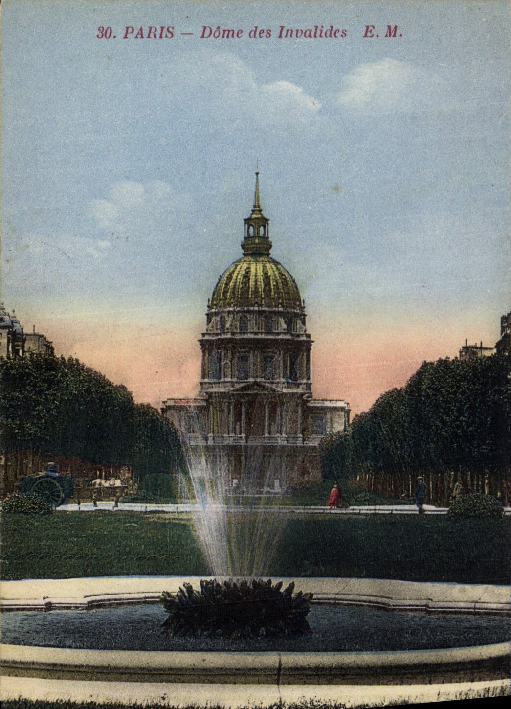 CPA Paris Dome Des Invalides