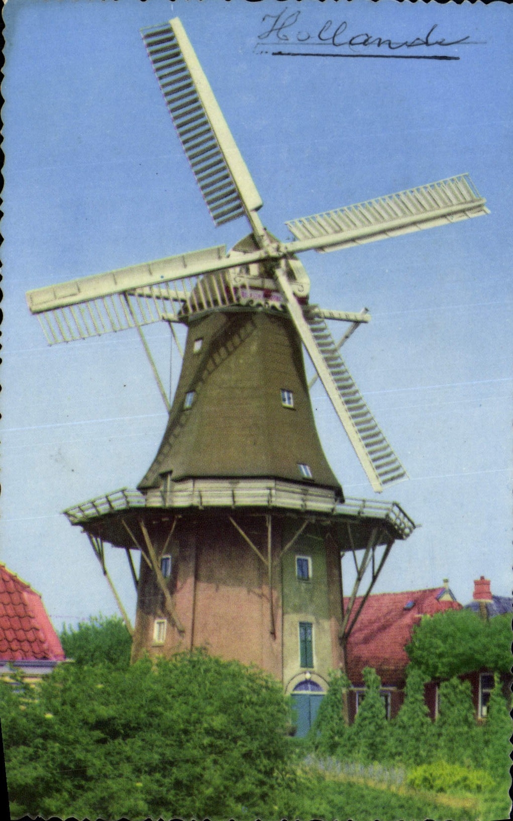 MODERN CARD Windmill