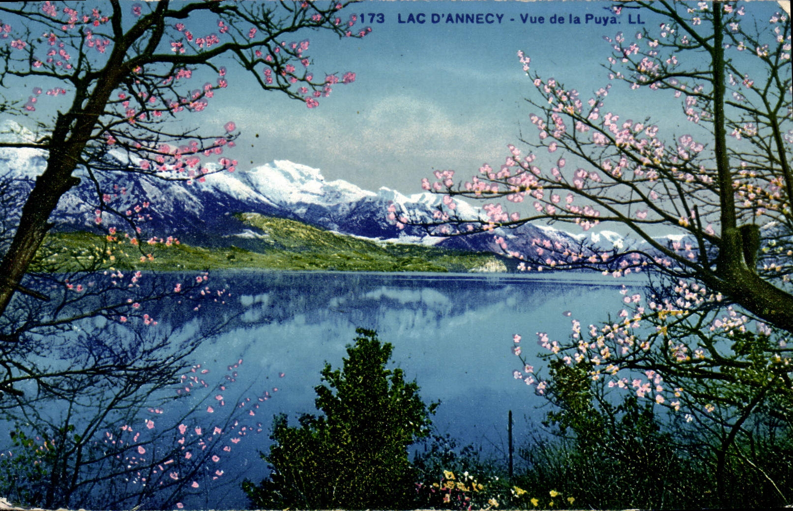 CPM Lac D'Annecy Vue De La Puys