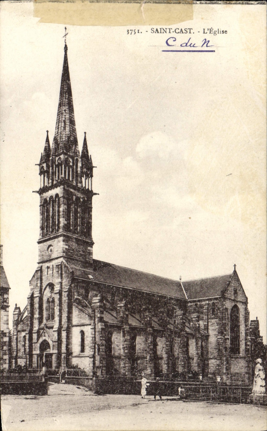 CPA Saint Cast L'Eglise